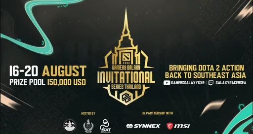 FISSURE осветит Gamers Galaxy Invitational Series Thailand 2022