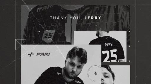 Jerry покинул команду PARIVISION