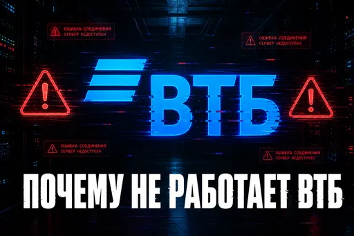 Что происходит с ВТБ в России 9 августа: почему не работает, причины сбоев