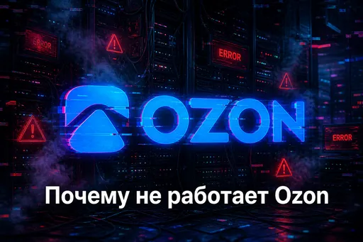 Что происходит с Ozon в России 8 августа: почему не работает, причины сбоев