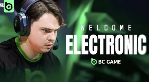 ElectroNic присоединился к BC.Game – игрок будет выступать с s1mple