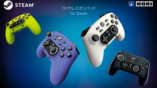 Японская компания HORI выпустила беспроводной геймпад для Steam: характеристики, дизайн
