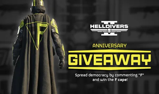 Авторы Helldivers 2 начали новое событие – необходимо оставлять букву F в сети