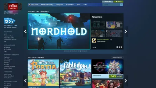 Valve обновила меню в бета-версии Steam – упрощённая навигация и новые разделы