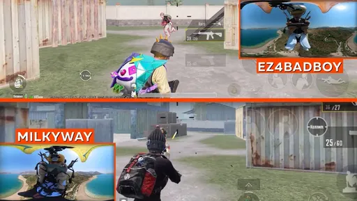 Virtus.pro совместно с EWC провела первый матч в мире по PUBG Mobile в небе на паропланах
