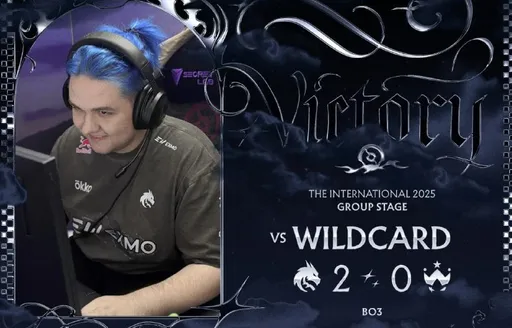 Team Spirit одержала первую победу на The International 2025