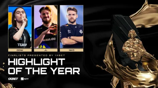 HLTV опубликовал топ-3 финалистов в каждой номинации своей ежегодной премии