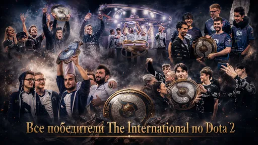 Все чемпионы The International по Dota 2