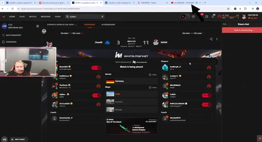 CEO Sashi посмотрел первую карту матча против Cloud9 под трек SHAMAN
