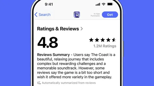 Apple добавит сводки отзывов от ИИ на приложения из App Store