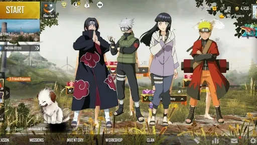 В PUBG Mobile стартовала коллаборация с Naruto Shippuden