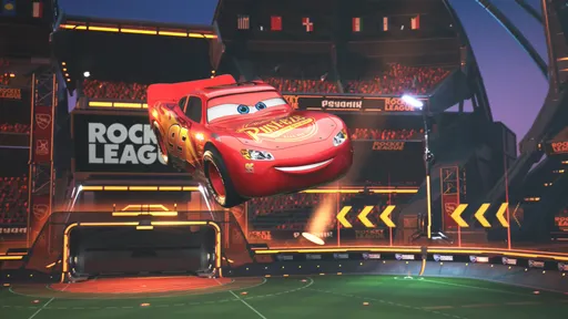 Молния Макуин из «Тачек» появится в Rocket League