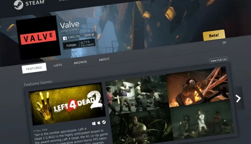 Valve расширила страницы и добавила поддержку видео в описаниях игр в бете Steam