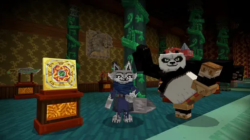 Minecraft получила DLC «Кунг-фу Панды»