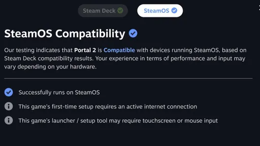 Valve внедрила новую систему оценки совместимости игр с устройствами на SteamOS