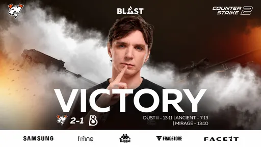 Virtus.pro вышла в гранд-финал квалификации к BLAST Open Porto 2026 по CS2