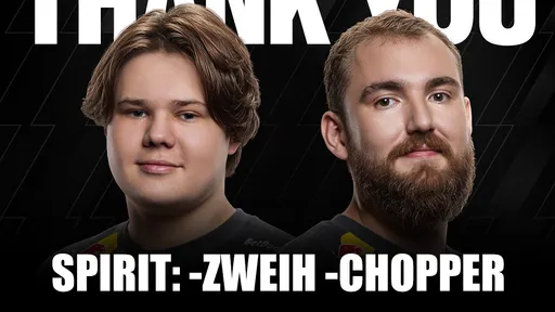 Решафлы в Team Spirit: magixx и zont1x заменили chopper и zweih