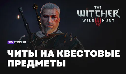 Читы на квестовые предметы в The Witcher 3: Wild Hunt