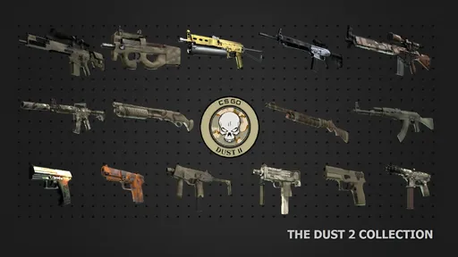 Топ-10 дорогих скинов из коллекций Overpass и Dust II