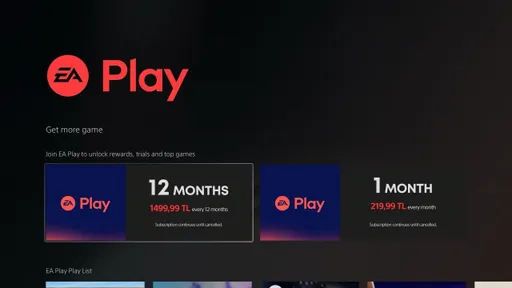 Electronic Arts повысила цены на подписку EA Play для PlayStation