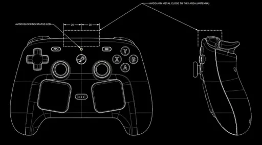 Valve опубликовала 3D-модель Steam Controller в открытом доступе