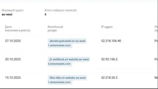 СМИ: Роскомнадзор не блокировал серверы Amazon [обновлено]