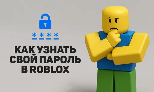 Как узнать свой пароль в Роблоксе: все способы