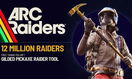 В ARC Raiders раздают уникальную золотую кирку в честь 12 миллионов проданных копий игры