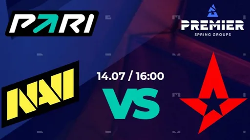 Клиент PARI поставил 240 тысяч рублей на победу Astralis в матче против NaVi на турнире BLAST