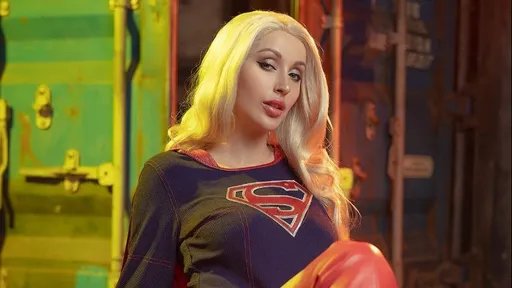 Невероятная Lera Himera воплотила образ Supergirl из вселенной DC