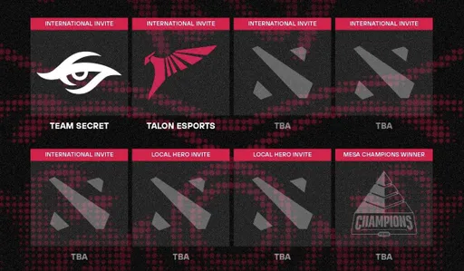 Team Secret и Talon Esports в декабре выступят на турнире в Монголии