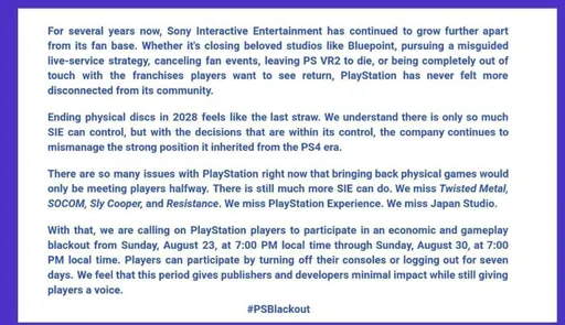 Фанаты Sony призвали бойкотировать PlayStation из-за дисков