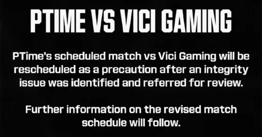 Матч PlayTime – Vici Gaming на EWC 2026 перенесли из-за проблем с честностью соревнований