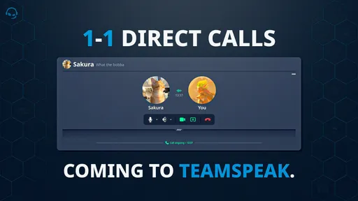 TeamSpeak добавила прямые звонки друзьям без использования сервера
