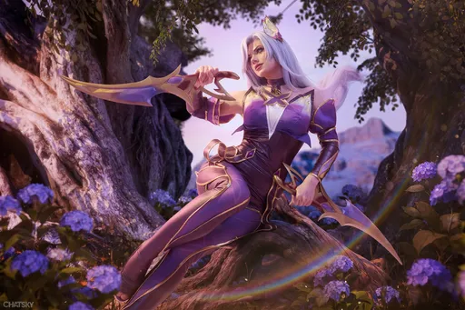 Косплей на Катарину: как KamikoZero превратила чемпионку League of Legends в фею мечей