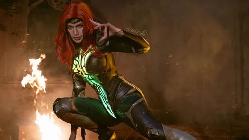 Косплей Oichi на Джин Грей из Marvel Rivals — воплощение силы и страсти