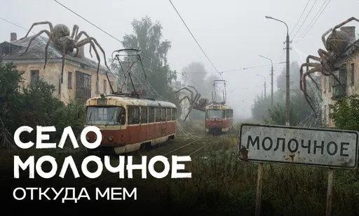 Село Молочное: откуда мем