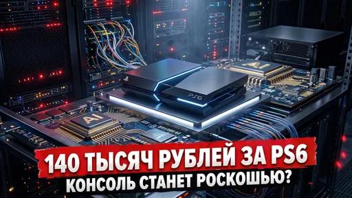 140 тысяч рублей и угроза от нейросетей: почему PlayStation 6 рискует стать роскошью