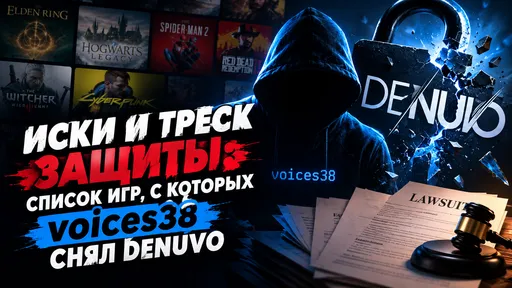 Иски и полный крах антипиратской защиты: список игр, в которых voices38 победил Denuvo