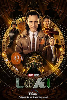 Постер сериала «Локи» (сезон 1, 2021)