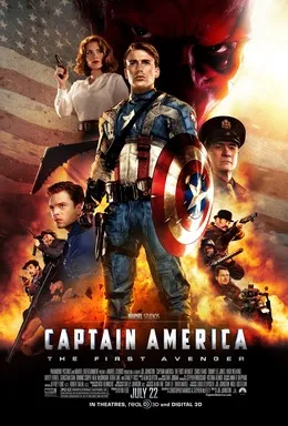 Постер фильма «Первый мститель» (2011)