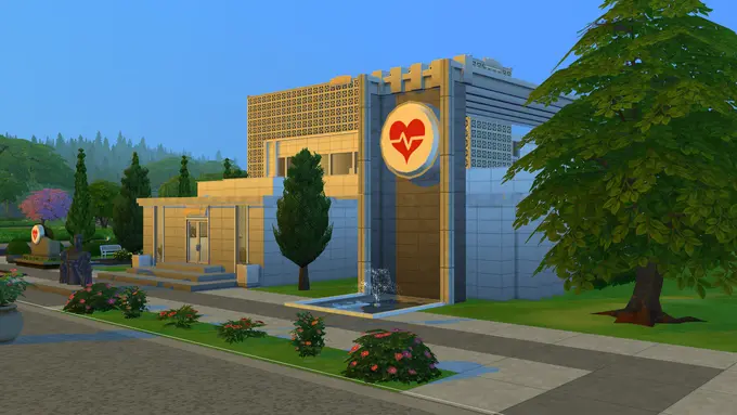 Kde je nemocnice v Sims 4