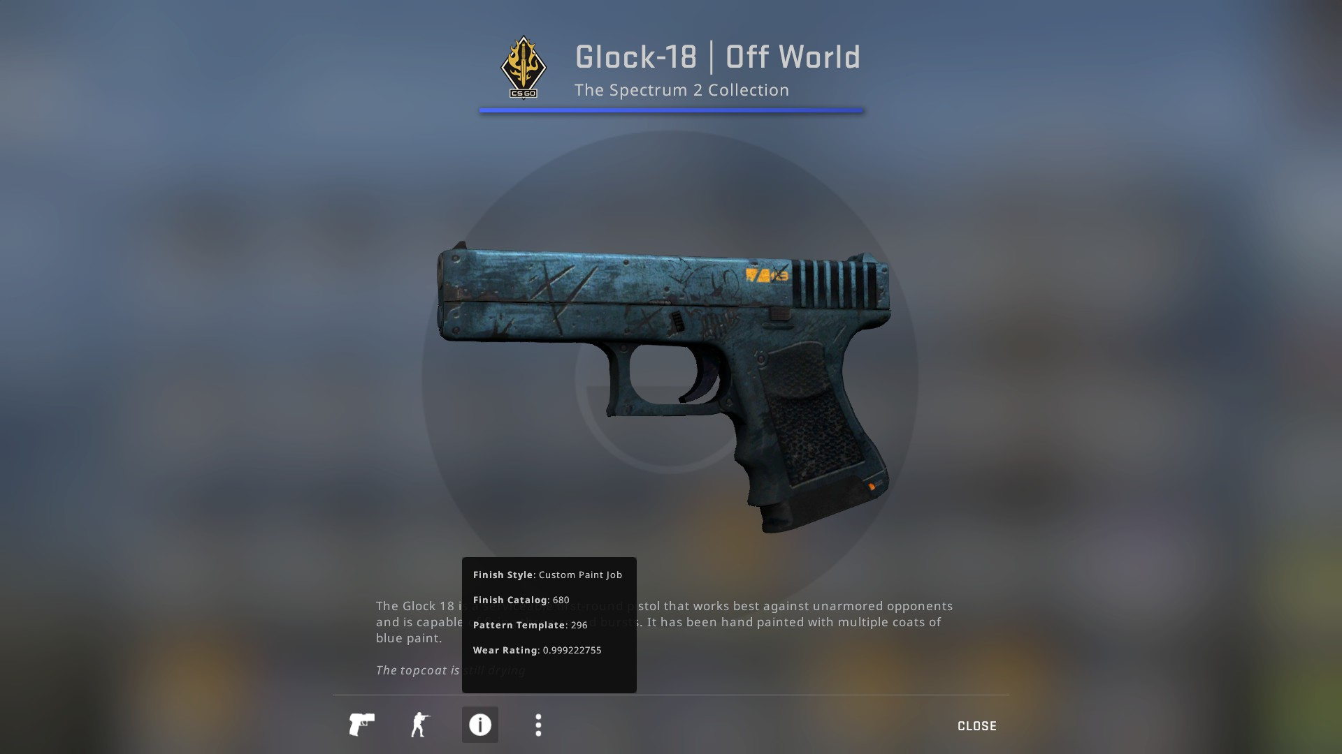 Glock-18 | Пришелец