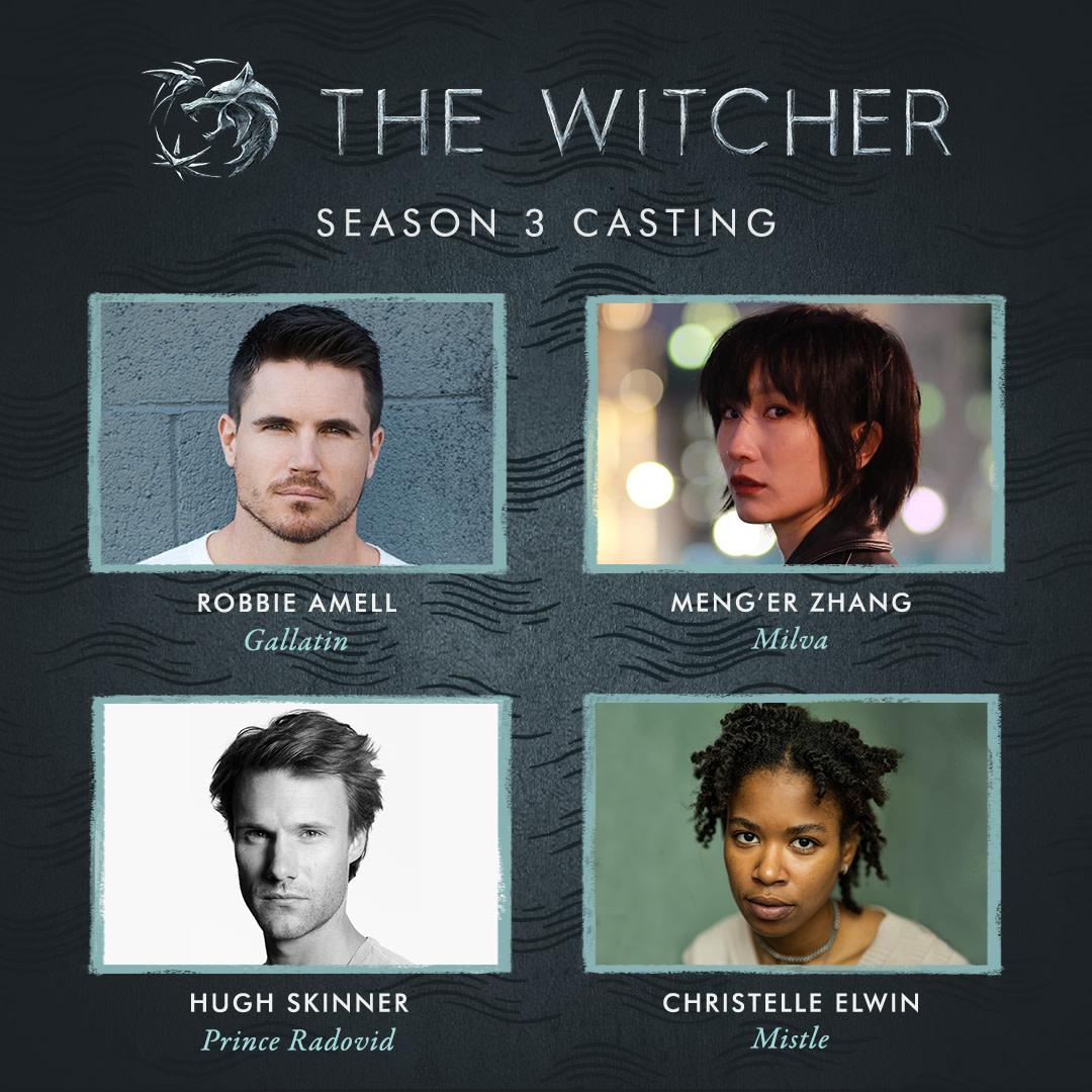 Новые актеры, которые появятся в 3 сезоне «Ведьмака»
