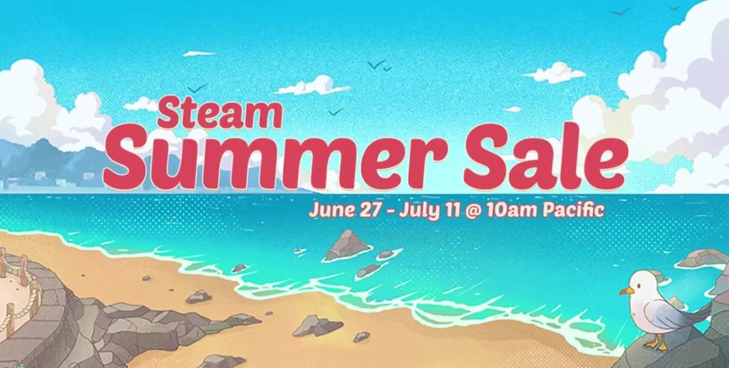 Летняя распродажа начнётся в Steam с 27 июня – скидки до 95%