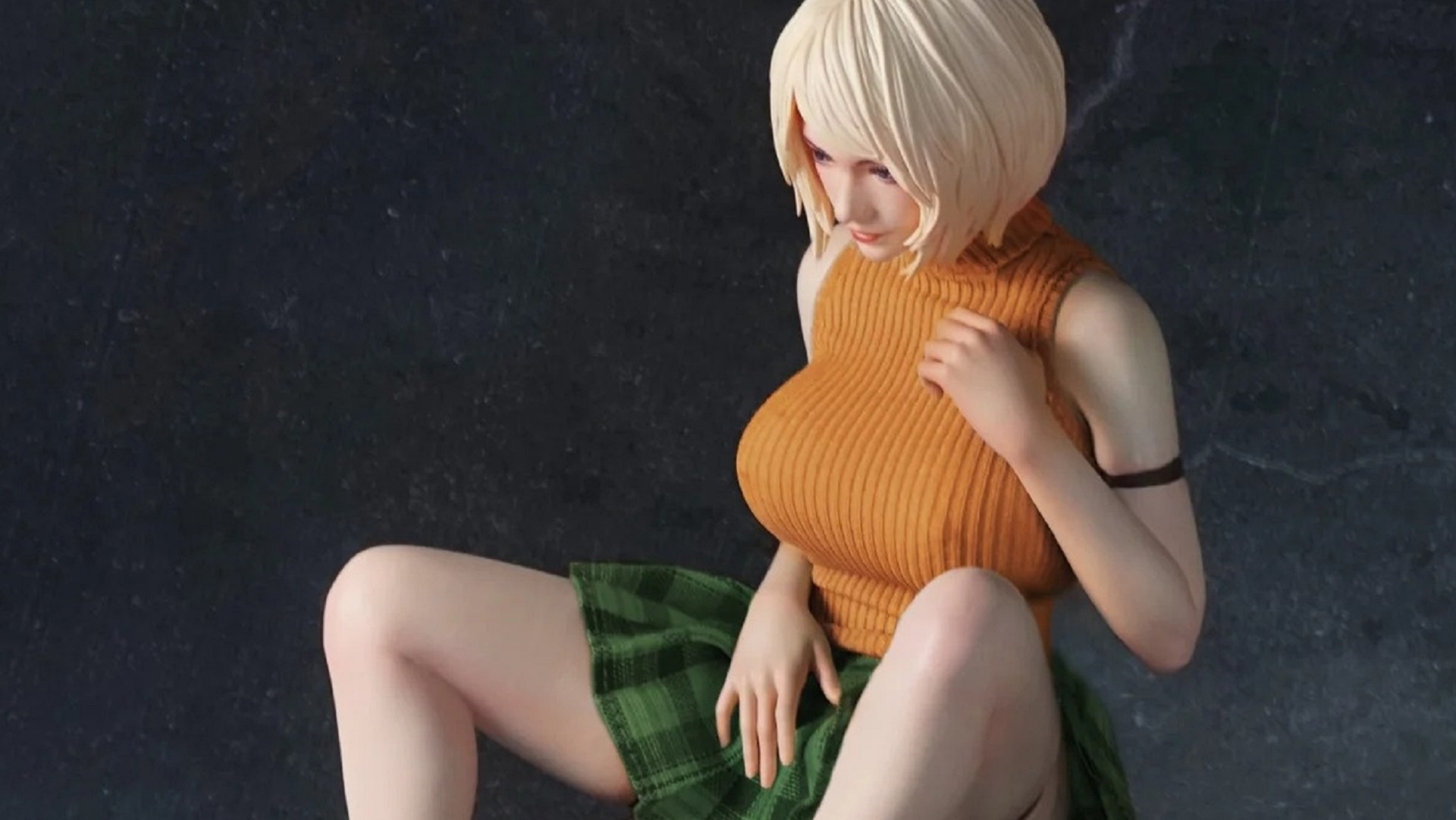 Представлена новая эротическая фигурка Эшли из Resident Evil 4