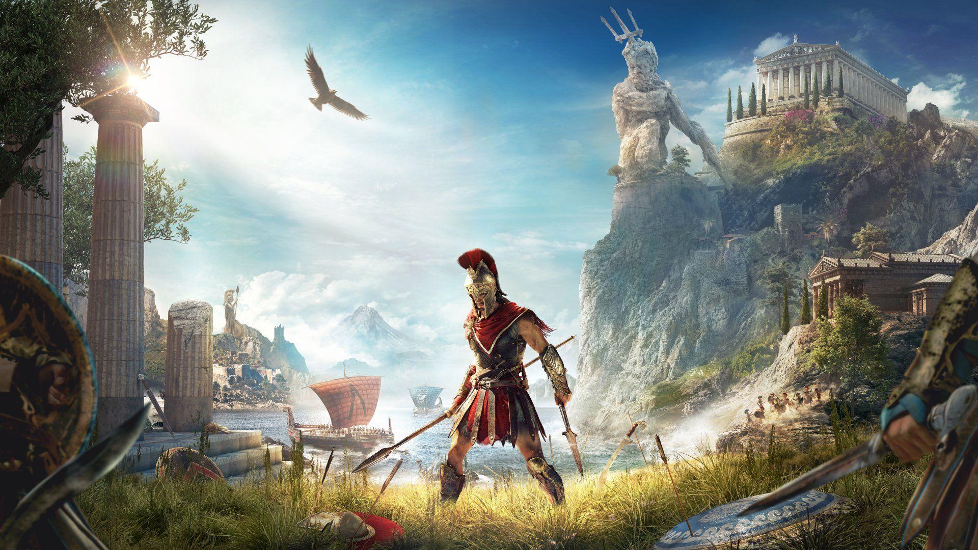 В Assassin’s Creed Odyssey появилась реклама от Ubisoft