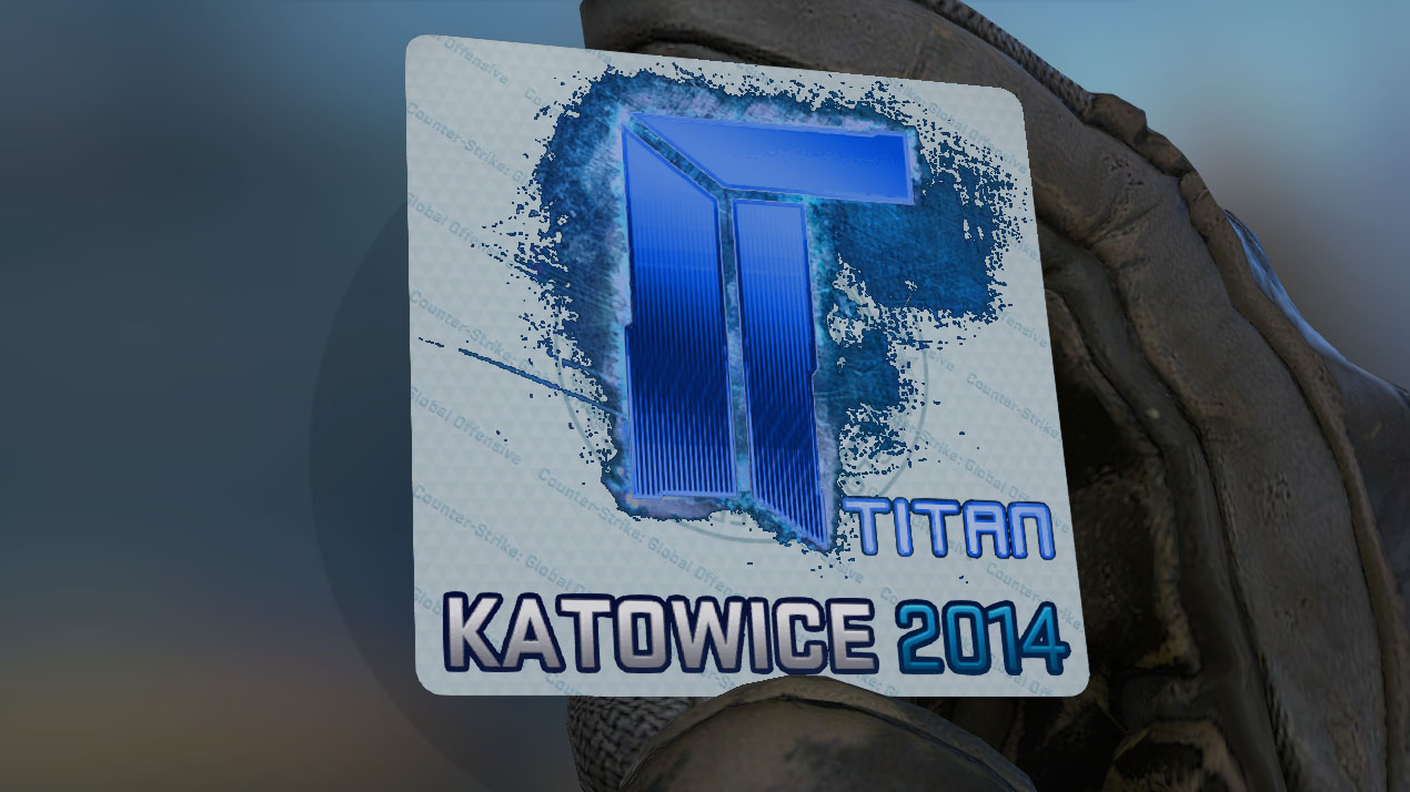 C EMS One Katowice 2014 стикеры Titan подорожали в 75 тысяч раз