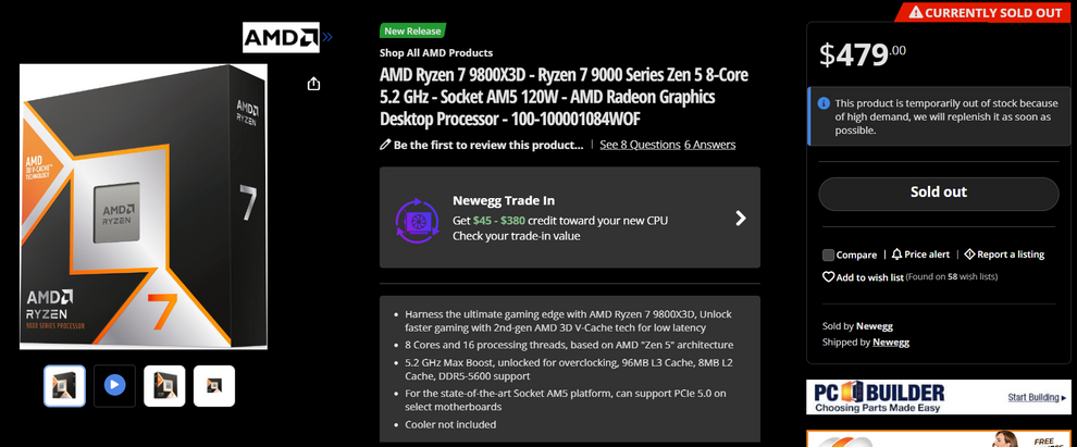 AMD Ryzen 7 9800X3D