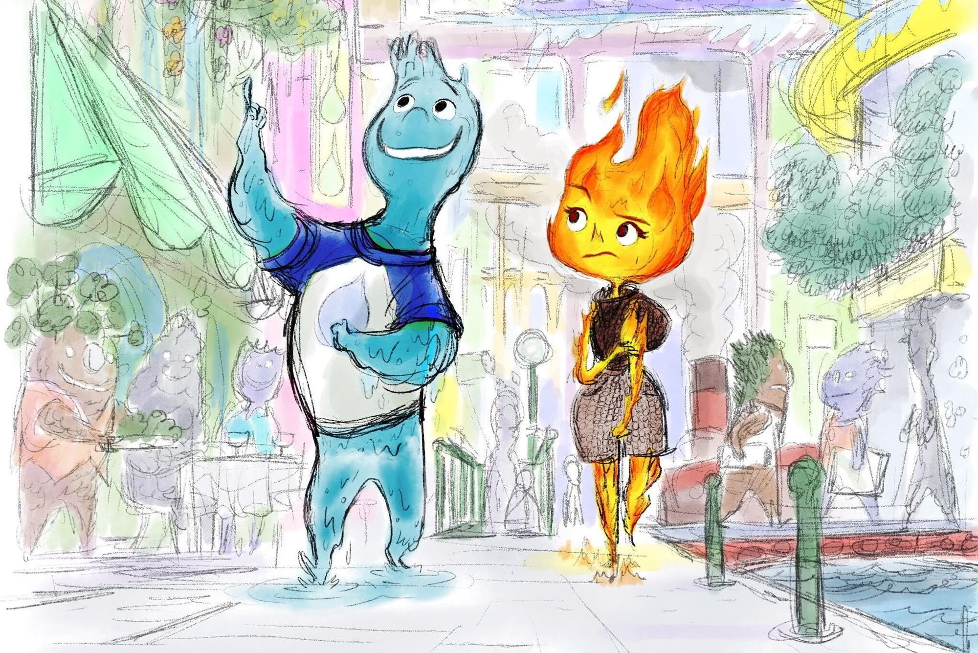 Мультфильм Pixar Elemental собрал рекордно низкую сумму за дебютный уик-энд
